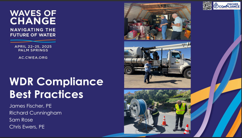 Presentation Cover - 4-24-2025 2025 CWEA Conference and Expo – Reissued WDR Compliance Best Practices Presentation